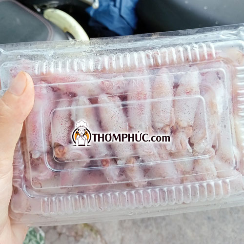 mực sim hấp thuyền