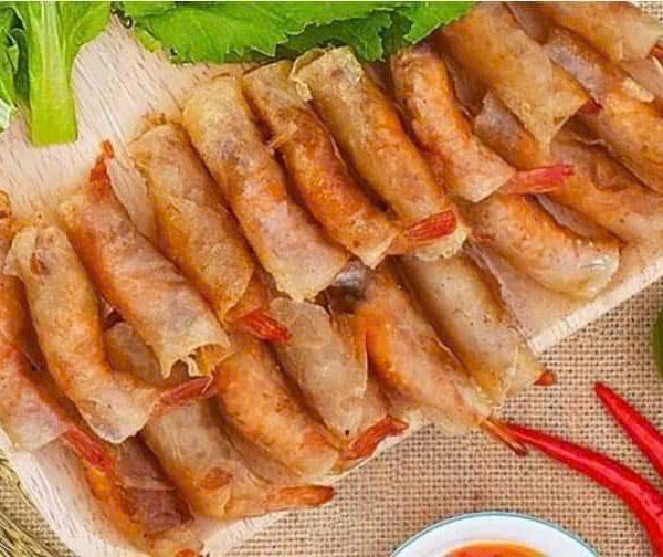 chả ram tôm đất chiên giòn