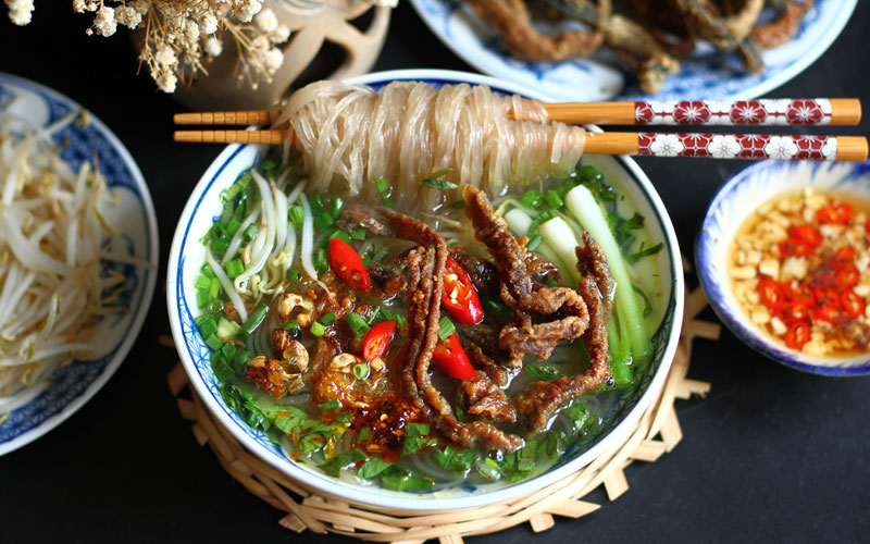 Miến lươn, ăn ngon nhiều dinh dưỡng