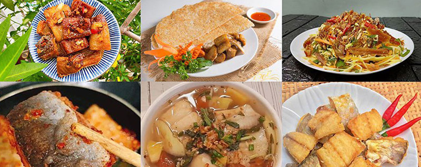 Món ngon từ cá dứa, khô cá dứa