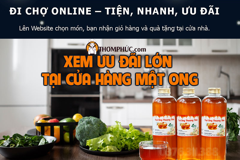 Mua mmật ong nguyên chất ở đâu
