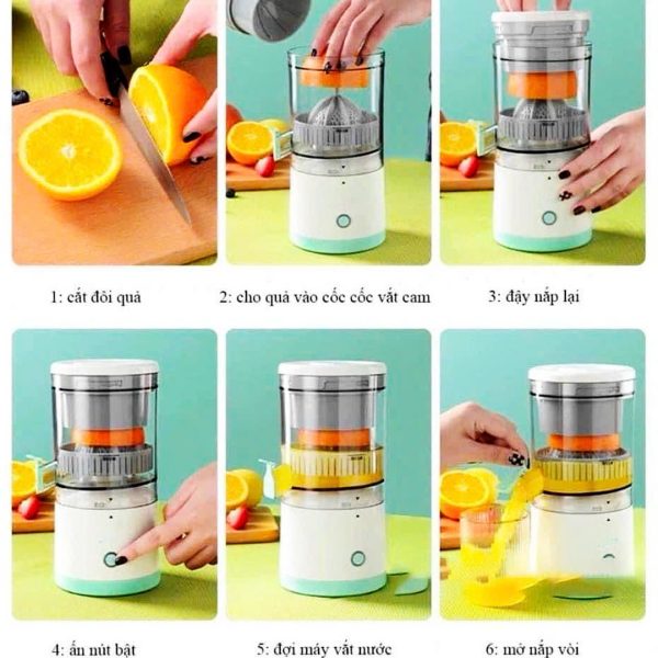 Máy vắt cam tự động siêu tiện lợi