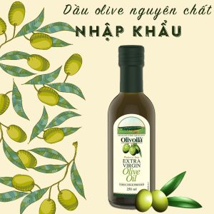 Dầu oliu ít cholesterol