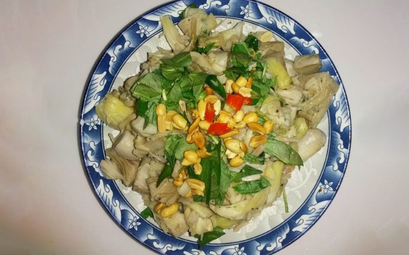 Gỏi mít non chay