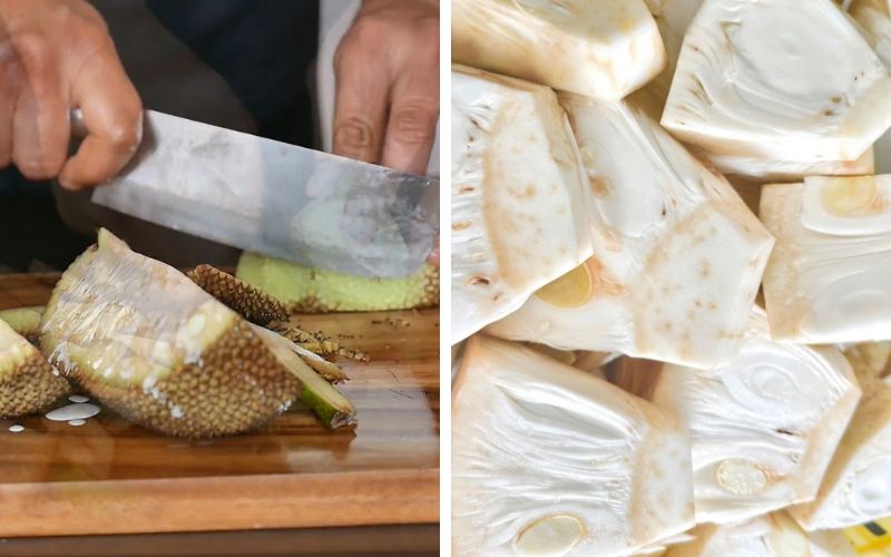Mẹo chọn và sơ chế mít non đúng cách